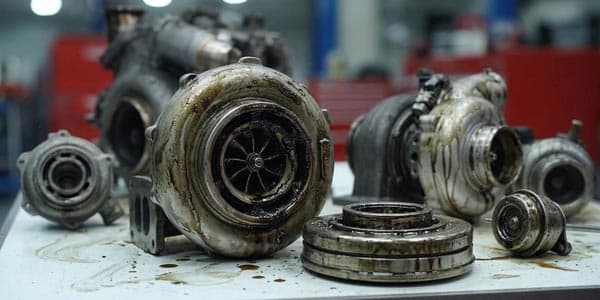 Contaminación del aceite en turbos reparada en A Coruña